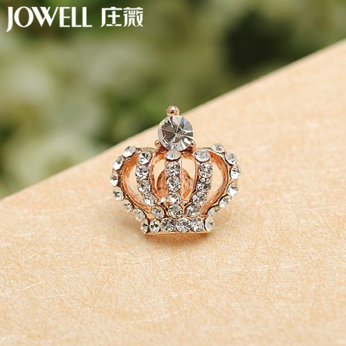 Broche femme en Alliage argent et plaqué or - Ref 1174042