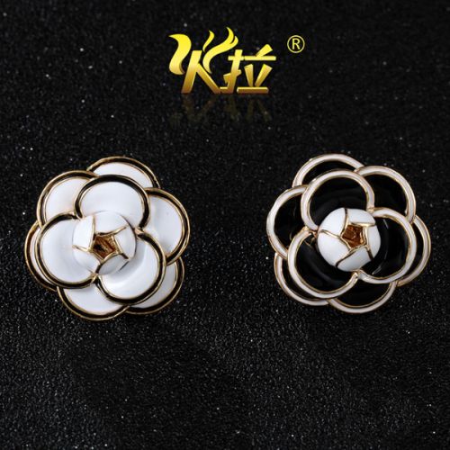 Broche femme en Alliage argent et plaqué or - Ref 1174053