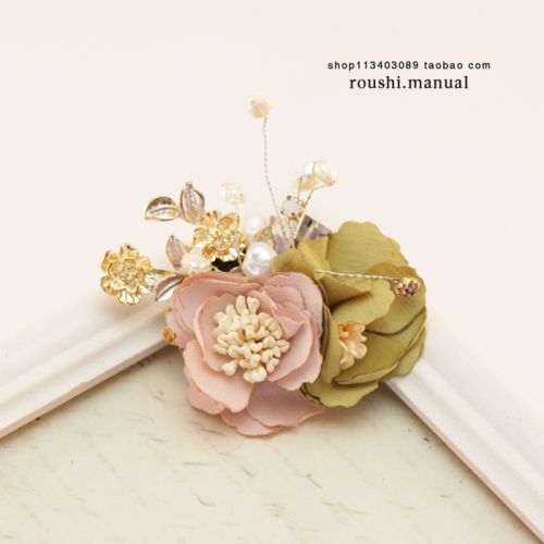 Broche femme en Matériau mixte - Ref 1174067