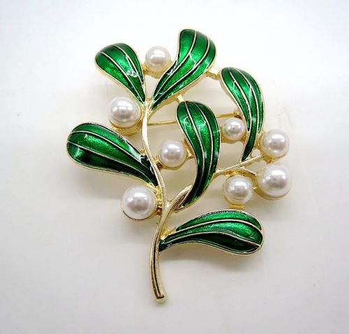 Broche femme en Alliage argent et plaqué or - Ref 1174071