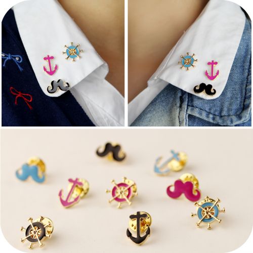 Broche femme TWINSTYLE en Alliage argent et plaqué or - Ref 1174080