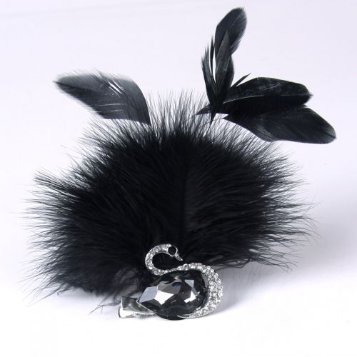 Broche en plume - Ref 1174125