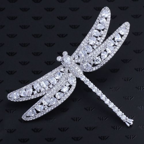 Broche homme en Zircon diamant - Ref 1174250