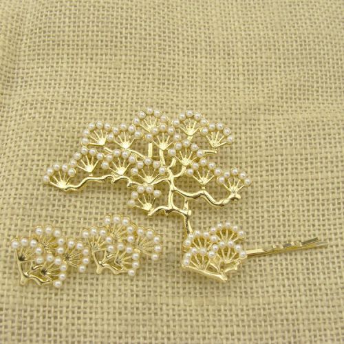 Broche femme en Alliage argent et plaqué or - Ref 1174287