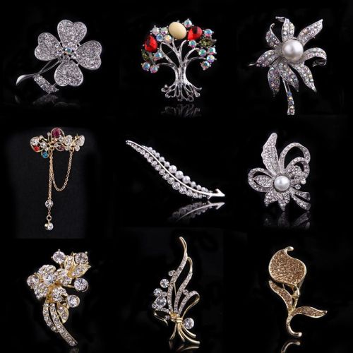 Broche en Zircon diamant - Ref 1174296