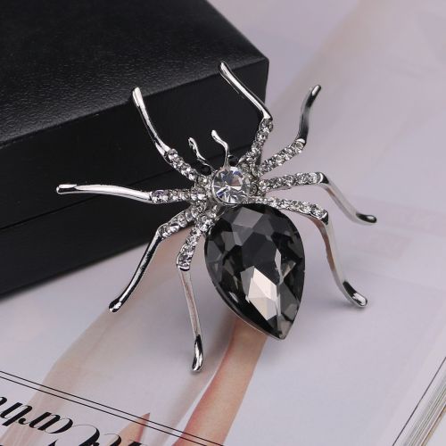 Broche Lovers en Alliage argent et plaqué or - Ref 1174300
