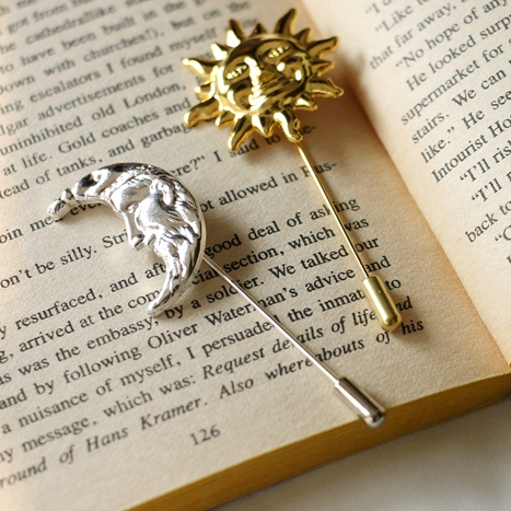 Broche en Alliage argent et plaqué or - Ref 1174584