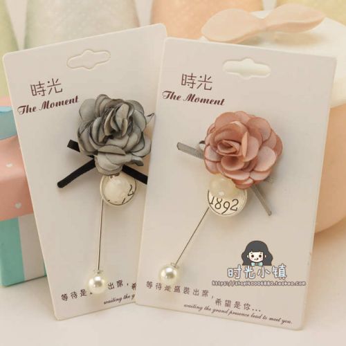 Broche femme en cristal naturel pierres semi-précieuses - Ref 1174635