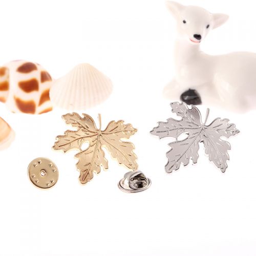 Broche femme en Alliage argent et plaqué or - Ref 1174656