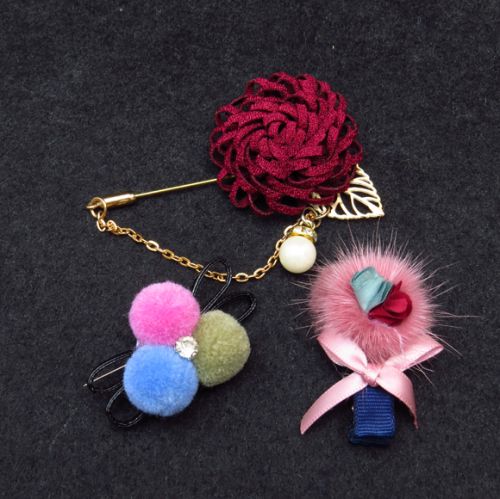 Broche femme en Matériau mixte - Ref 1174710