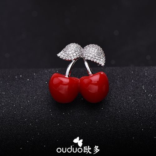 Broche Lovers en Zircon diamant - Ref 1174810
