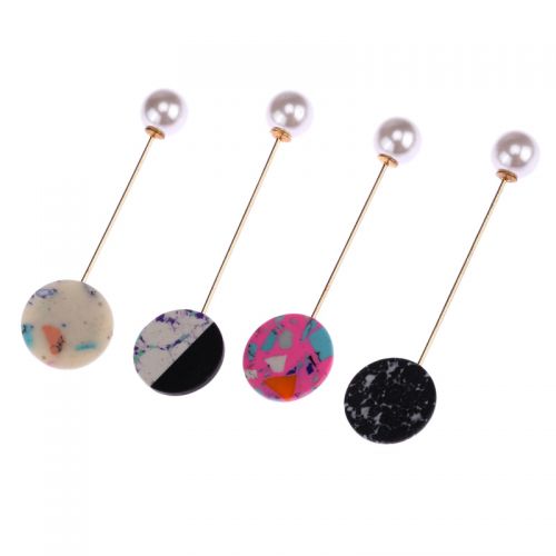 Broche femme en Alliage argent et plaqué or - Ref 1174812