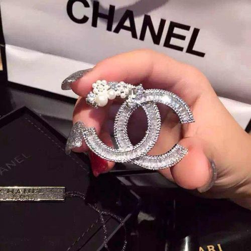 Broche femme en Alliage argent et plaqué or - Ref 1174862