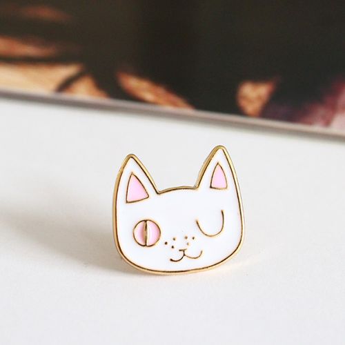 Broche femme en Alliage argent et plaqué or - Ref 1174871