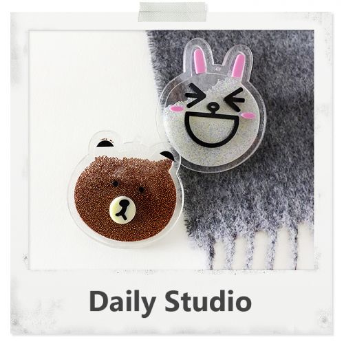 Broche Lovers en Matériau mixte - Ref 1175008