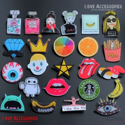 Broche Lovers en plexiglas - Ref 1175051