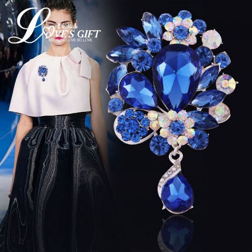 Broche femme en Zircon diamant - Ref 1175054