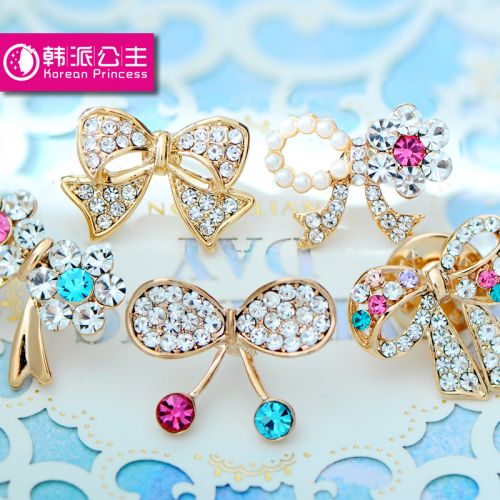 Broche femme en Alliage argent et plaqué or - Ref 1175112