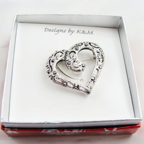 Broche femme en Alliage argent et plaqué or - Ref 1175116