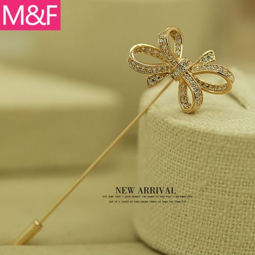 Broche femme en Alliage argent et plaqué or - Ref 1175132