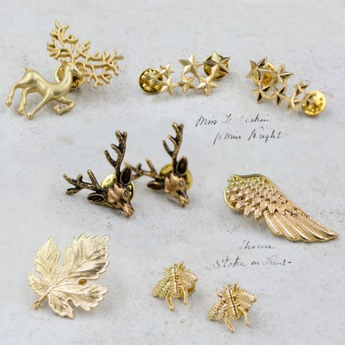 Broche en Alliage argent et plaqué or - Ref 1175151