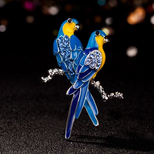 Broche femme en Alliage argent et plaqué or - Ref 1175160