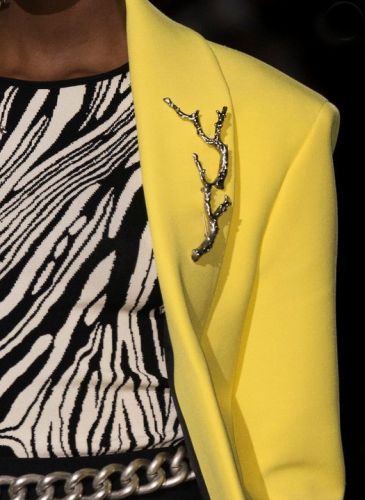 Broche en Alliage argent et plaqué or - Ref 1175234