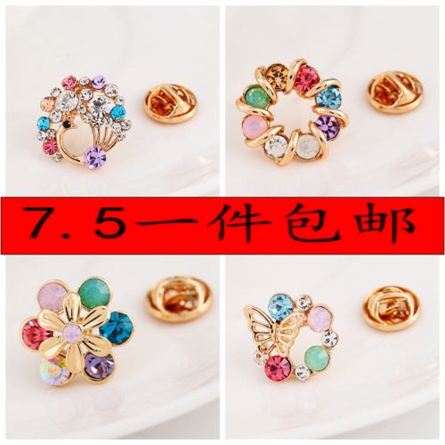 Broche femme en Alliage argent et plaqué or - Ref 1175277