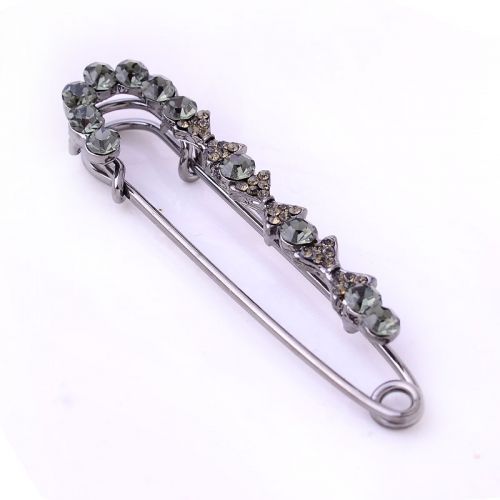 Broche femme en Alliage argent et plaqué or - Ref 1175304