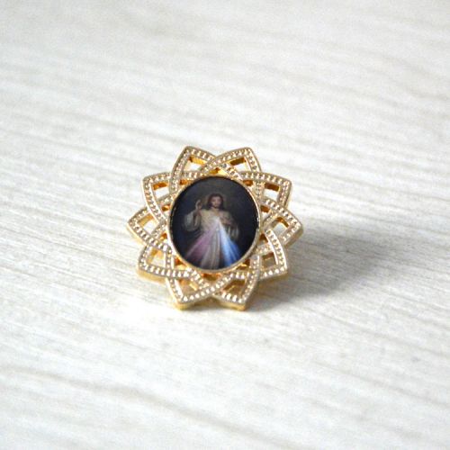 Broche Lovers en palladium - Ref 1175313