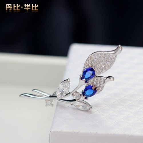 Broche femme en Alliage argent et plaqué or - Ref 1175416