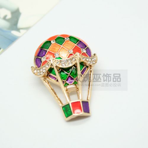 Broche femme en Alliage argent et plaqué or - Ref 1175444