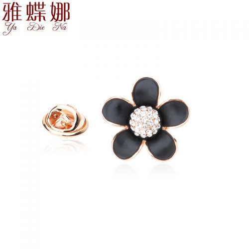 Broche femme en Alliage argent et plaqué or - Ref 1175461