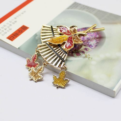 Broche femme en Alliage argent et plaqué or - Ref 1175537