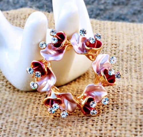 Broche femme en Alliage argent et plaqué or - Ref 1175556