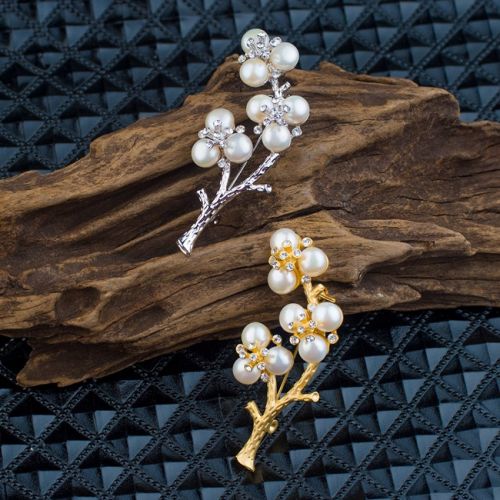 Broche femme en Nacre - Ref 1175613