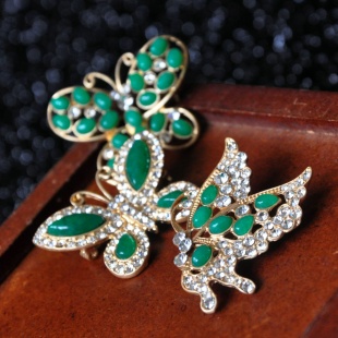 Broche en Alliage argent et plaqué or - Ref 1175742