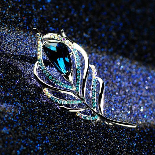 Broche femme en Alliage argent et plaqué or - Ref 1175874