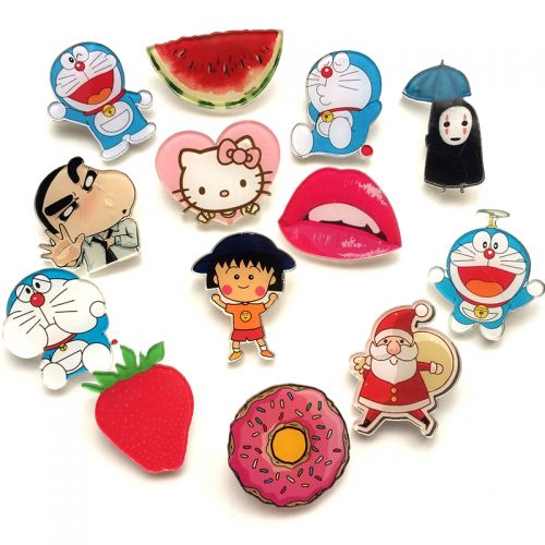 Broche Lovers en Matériau mixte - Ref 1175885