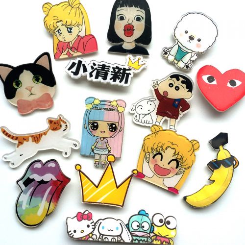 Broche Lovers en Matériau mixte - Ref 1175925