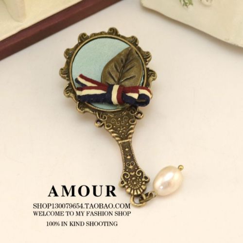 Broche femme en Alliage argent et plaqué or - Ref 1176093