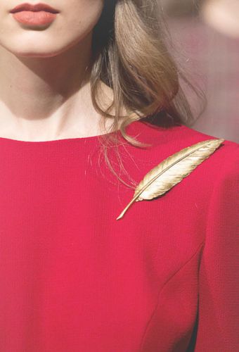 Broche femme en Alliage argent et plaqué or - Ref 1176102