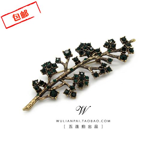 Broche femme en Zircon diamant - Ref 1176193