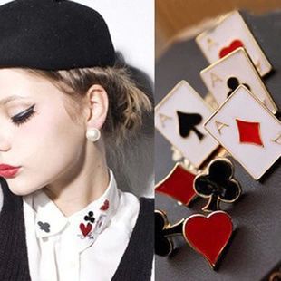 Broche Lovers en Alliage argent et plaqué or - Ref 1176241