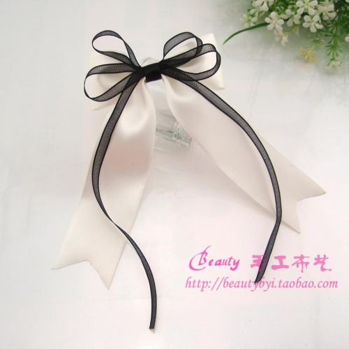 Broche femme BEAUTY en ruban - Ref 1176277