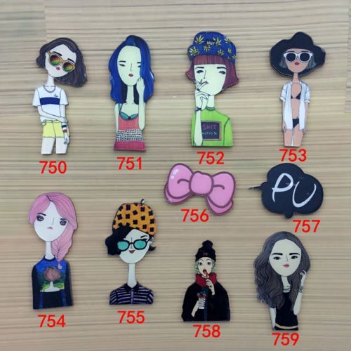 Broche en plexiglas - Ref 1176327