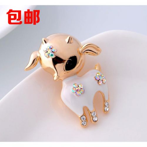 Broche femme en Alliage argent et plaqué or - Ref 1176347