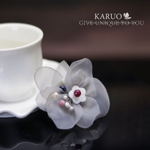 Broche femme en Fils de soie - Ref 1176434