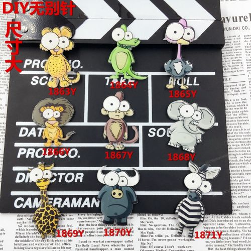 Broche femme en plexiglas - Ref 1176470