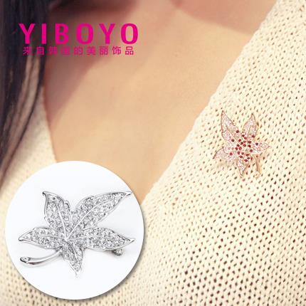 Broche femme YIBOYO en Zircon diamant - Ref 1176541